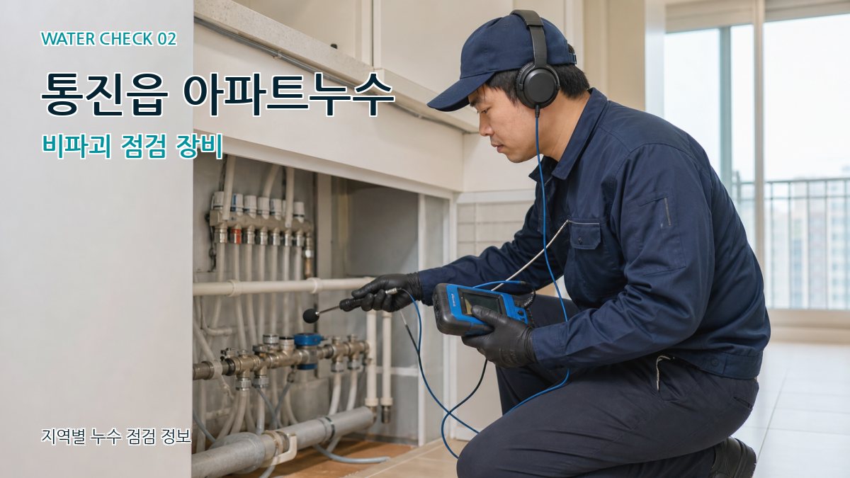 통진읍 화장실누수 누수탐지 이미지
