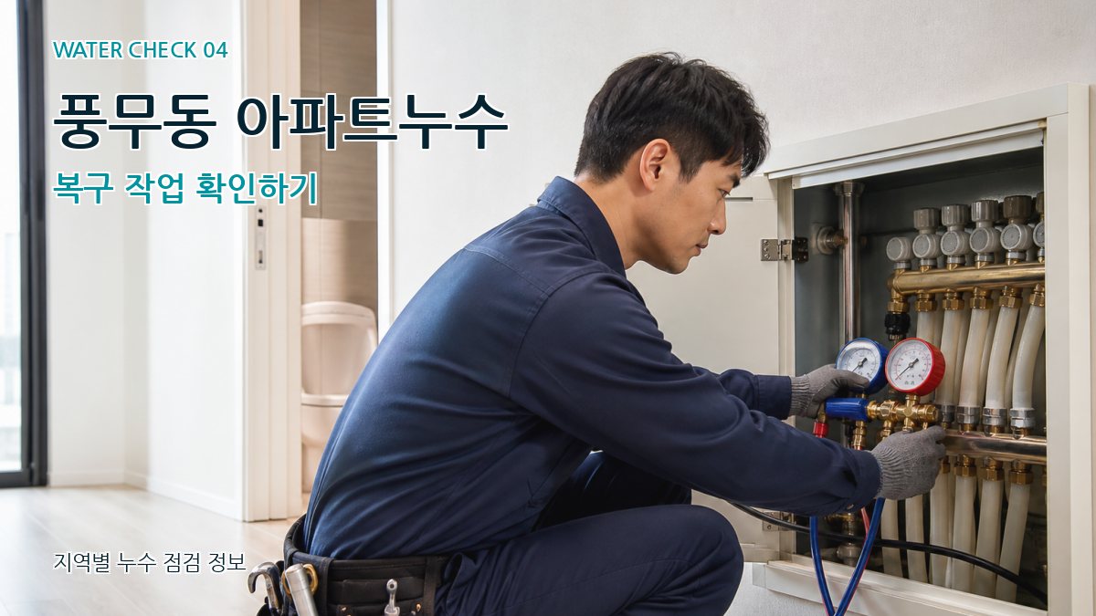 풍무동 누수탐지 누수탐지 이미지