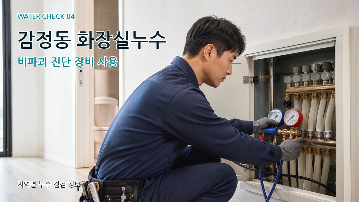 감정동 누수탐지 누수탐지 이미지
