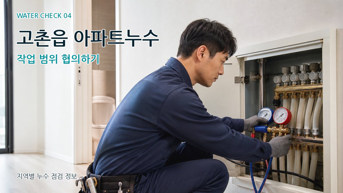 고촌읍 누수탐지 누수탐지 이미지