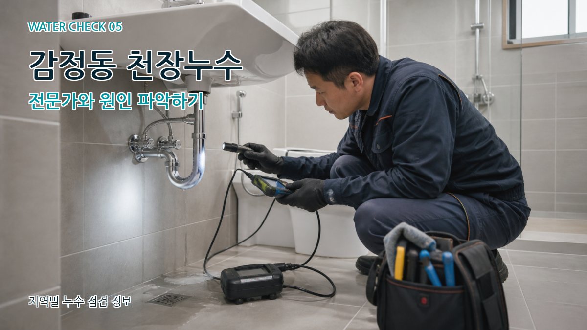 감정동 누수공사 누수탐지 이미지