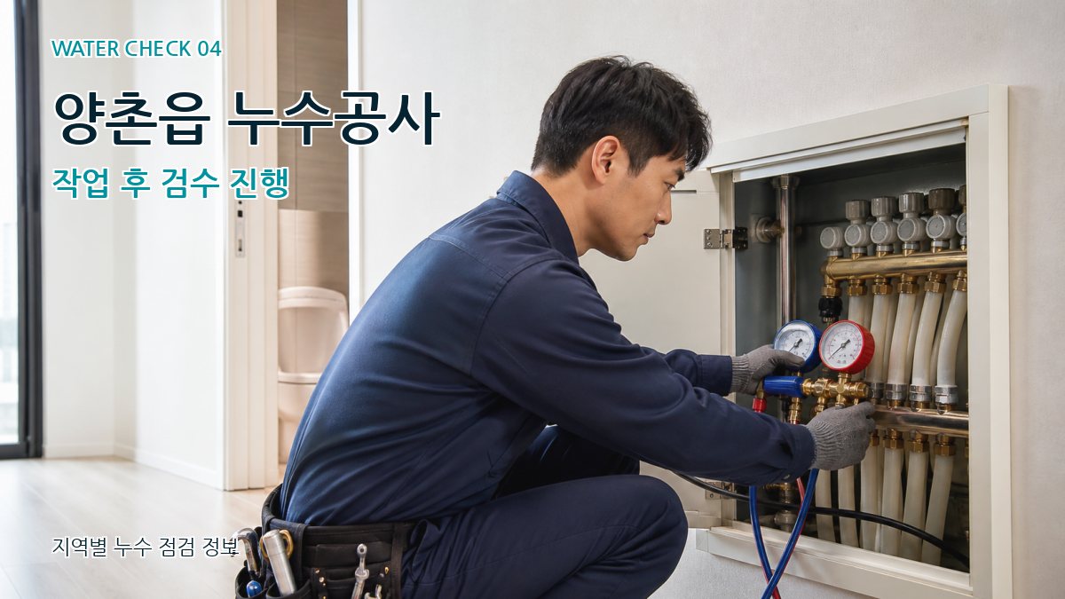 양촌읍 누수탐지 누수탐지 이미지