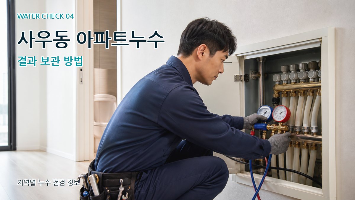 사우동 누수탐지 누수탐지 이미지