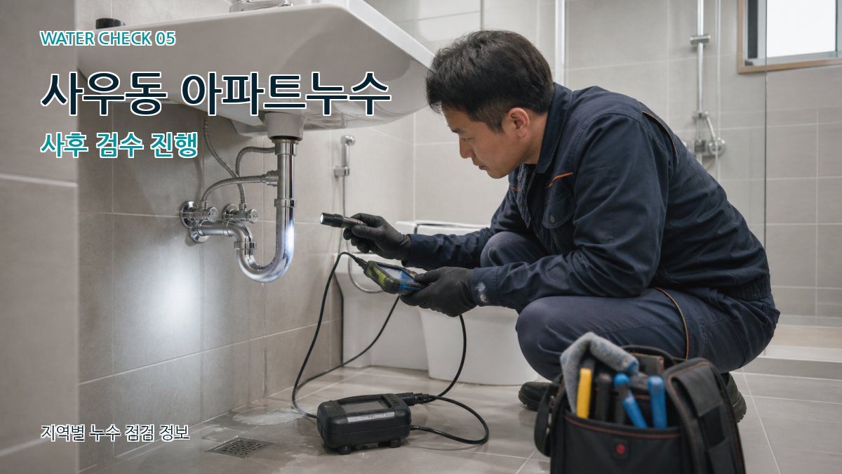 사우동 누수공사 누수탐지 이미지