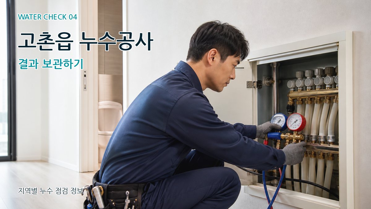 고촌읍 누수탐지 누수탐지 이미지