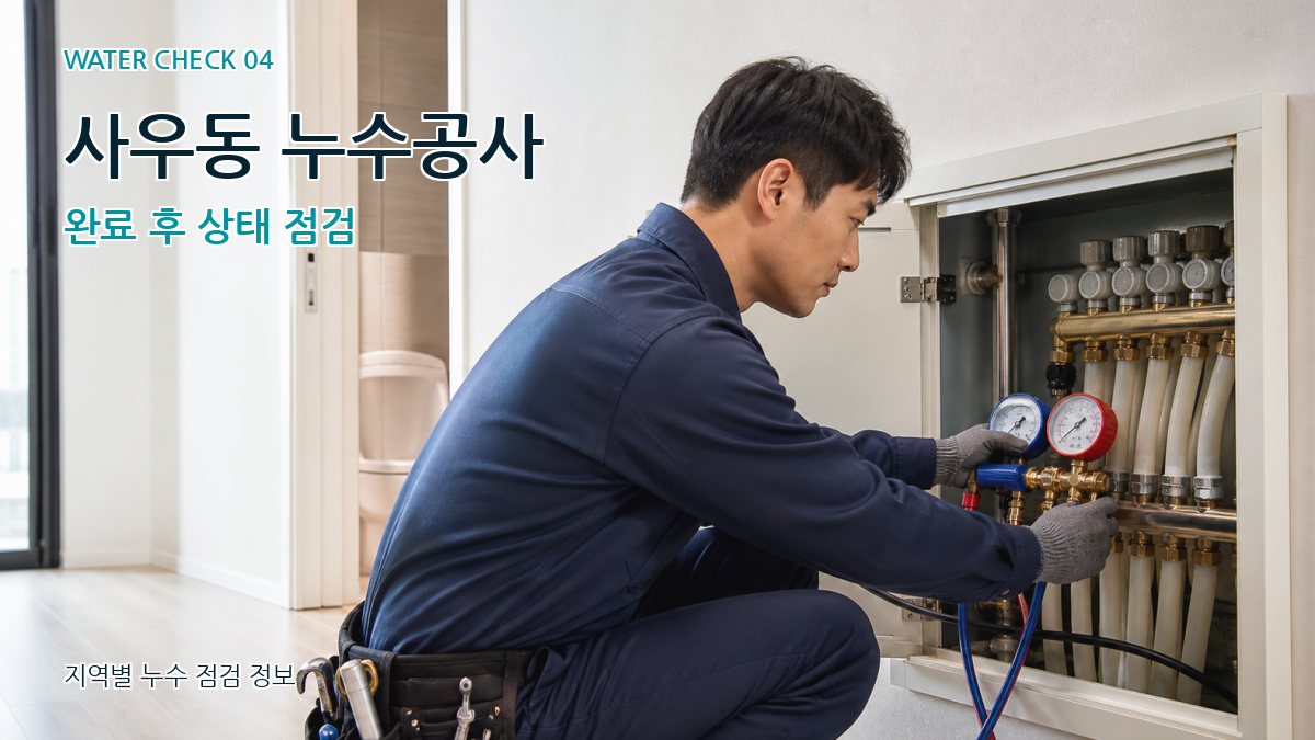 사우동 누수탐지 누수탐지 이미지