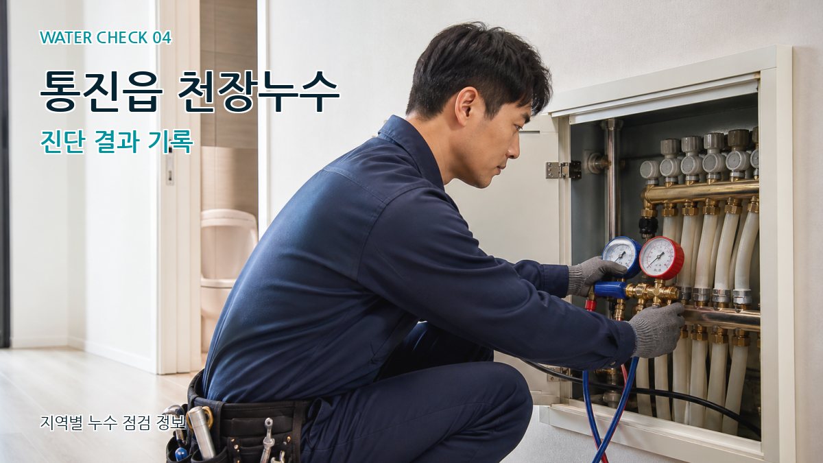 통진읍 누수탐지 누수탐지 이미지