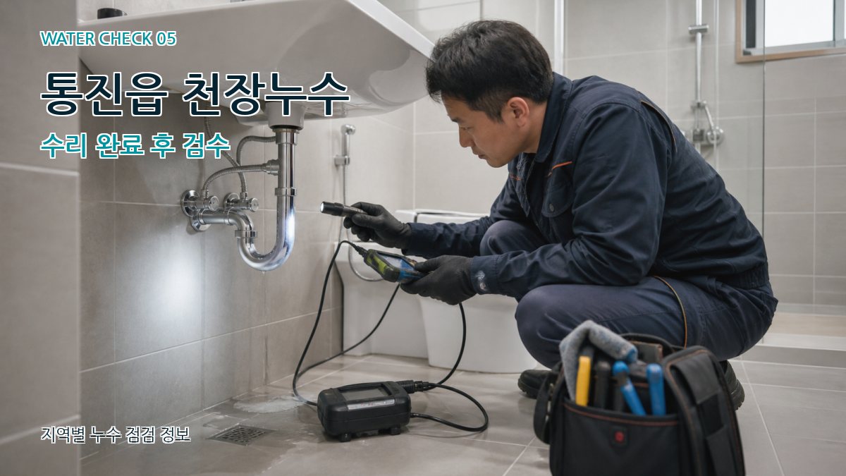 통진읍 누수공사 누수탐지 이미지