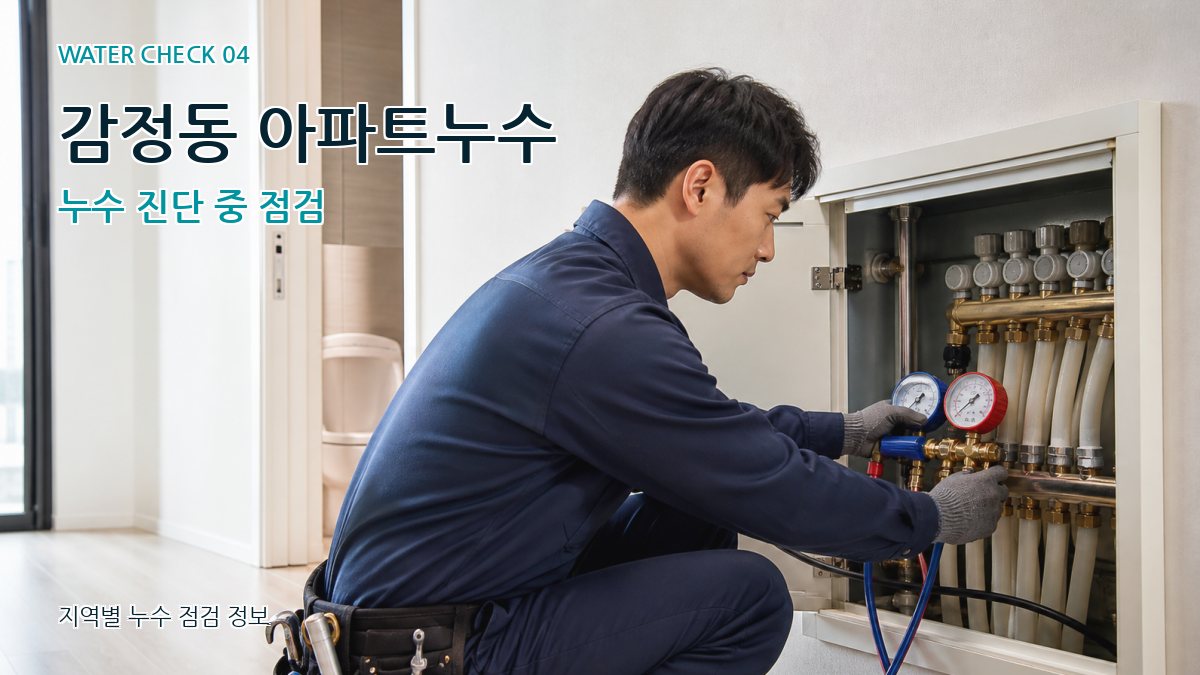 감정동 누수탐지 누수탐지 이미지