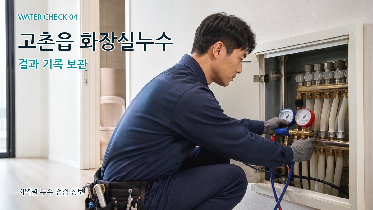 고촌읍 누수탐지 누수탐지 이미지