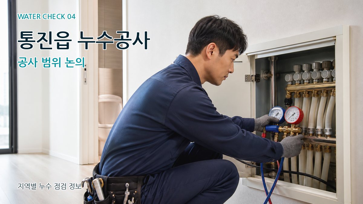통진읍 누수탐지 누수탐지 이미지