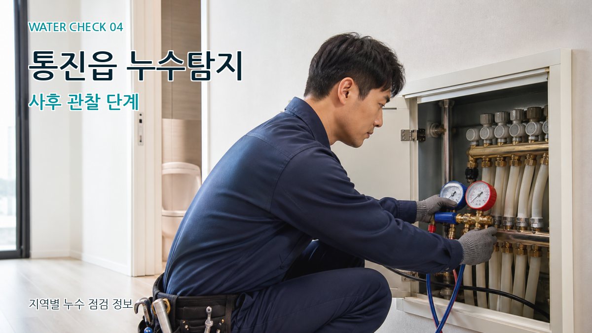 통진읍 누수탐지 누수탐지 이미지