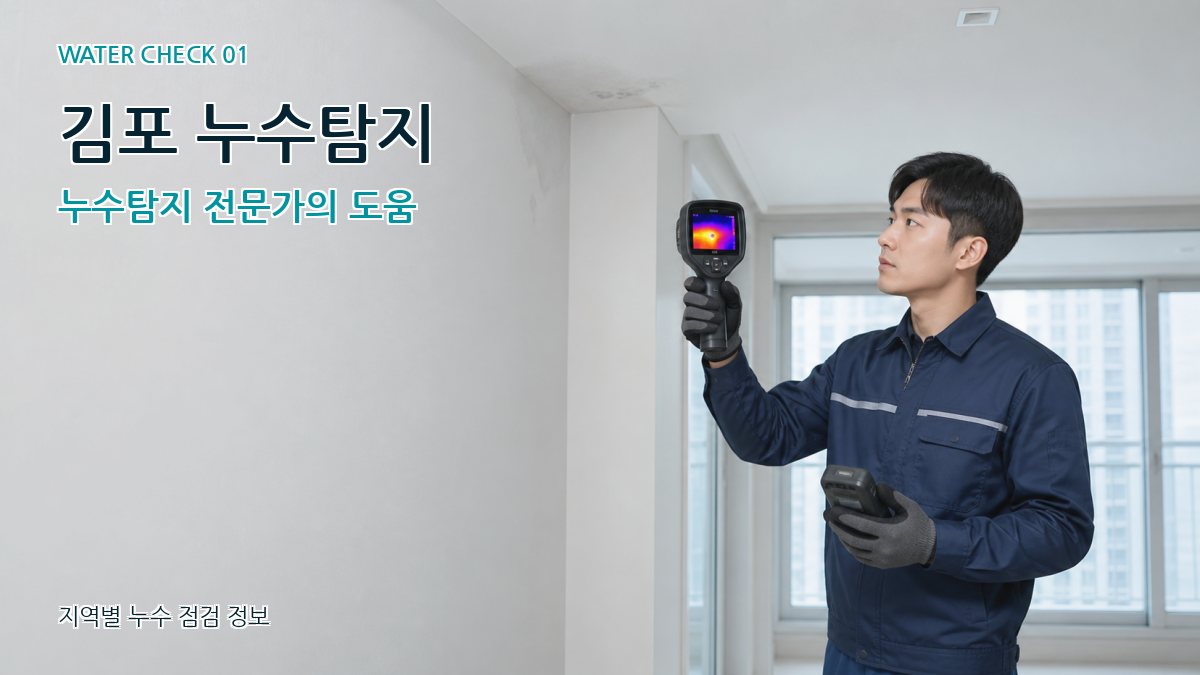 감정동 아파트누수 누수탐지 이미지