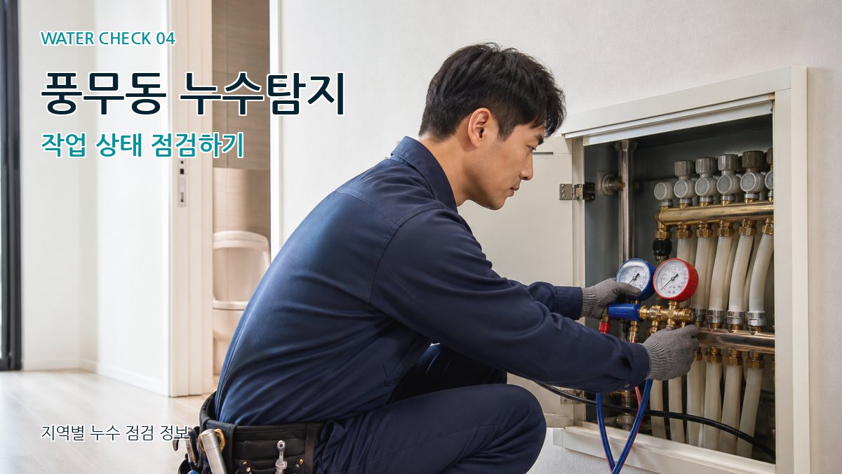 풍무동 누수탐지 누수탐지 이미지